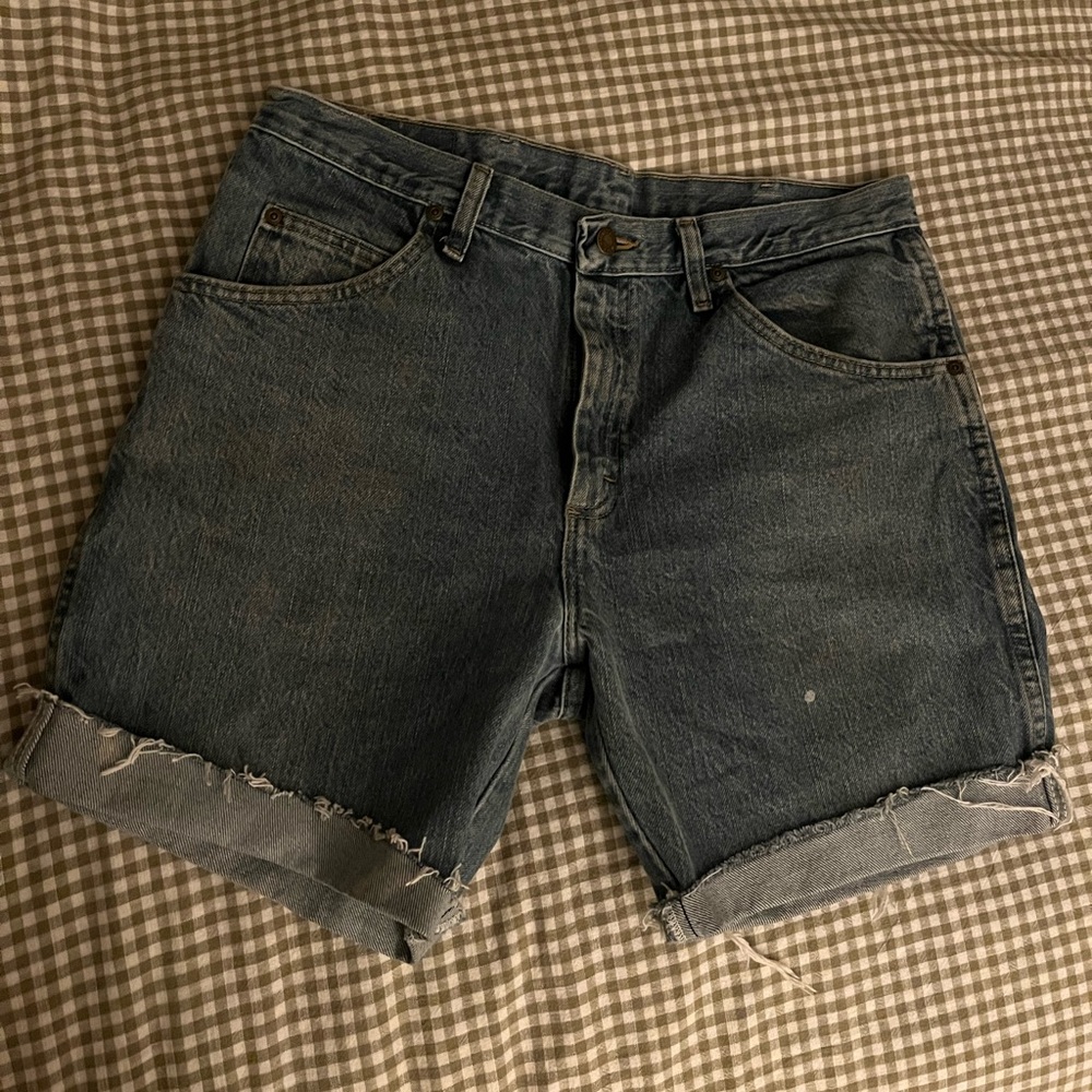 Vintage Wrangler Light Blue Denim Cutoffs